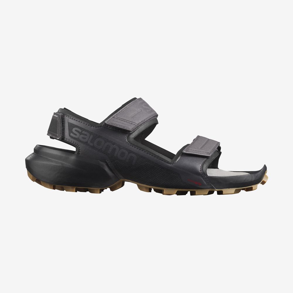 SALOMON SPEEDCROSS Philippines - Men's Sandals - Black | 421390-BNJ